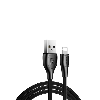 Кабель Remax Lesu Pro USB 2.0 to Lightning 2.1A 1M Черный (RC-160) Кабель Remax Lesu Pro USB 2.0 to Lightning 2.1A 1M Черный (RC-160)