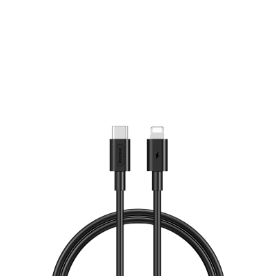 Кабель Remax Marlik Type-C to Lightning PD 20W 1M Черный (RC-175i-b) Кабель Remax Marlik Type-C to Lightning PD 20W 1M Черный (RC-175i-b)