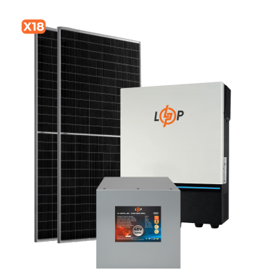 Сонячна електростанція (СЕС) 8kW АКБ 9,6kWh (літій) 202 Ah Преміум Сонячна електростанція (СЕС) 8kW АКБ 9,6kWh (літій) 202 Ah Преміум