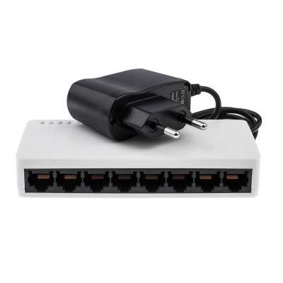 Комутатор мережевий GV-002-H-08P Комутатор мережевий GV-002-H-08P