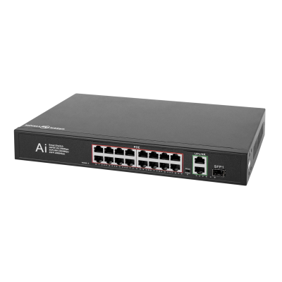 Коммутатор сетевой POE GV-010-D-16+2 PG+1 SFP Коммутатор сетевой POE GV-010-D-16+2 PG+1 SFP