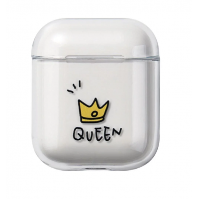 Чехол Queen для Apple AirPods J136 Чехол Queen для Apple AirPods J136