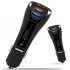 Автомобильная зарядка POWER Quick Charge 3xUSB (Черная) J108B Автомобильная зарядка POWER Quick Charge 3xUSB (Черная) J108B