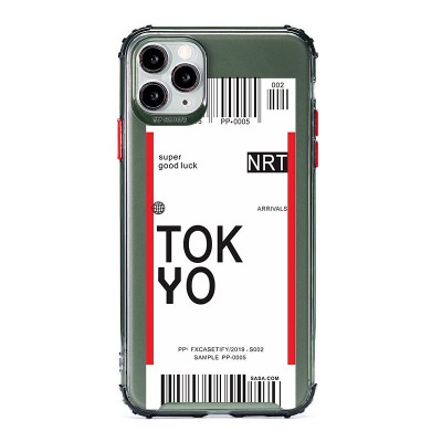 Чохол протиударний авіаквиток для IPhone (Токіо, Чорний) J235 Чохол протиударний авіаквиток для IPhone (Токіо, Чорний) J235