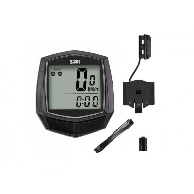 Велокомпьютер SunDing SD-581 (Черный) J339 Велокомпьютер SunDing SD-581 (Черный) J339