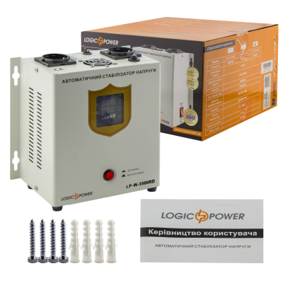 Стабилизатор напряжения LP-W-3500RD (2100Вт / 7 ступ) Стабилизатор напряжения LP-W-3500RD (2100Вт / 7 ступ)