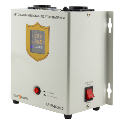 Стабилизатор напряжения LP-W-2500RD (1500Вт / 7 ступ) Стабилизатор напряжения LP-W-2500RD (1500Вт / 7 ступ)