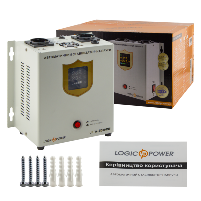 Стабилизатор напряжения LP-W-2500RD (1500Вт / 7 ступ) Стабилизатор напряжения LP-W-2500RD (1500Вт / 7 ступ)